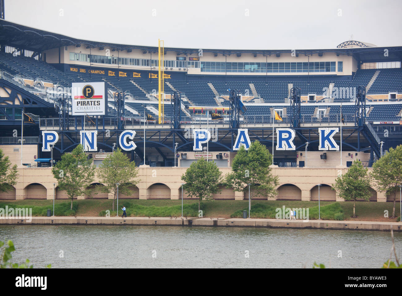 PNC Park, domicile de l'équipe de baseball des Pirates de Pittsburgh de Pittsburgh, Pennsylvanie, USA Banque D'Images