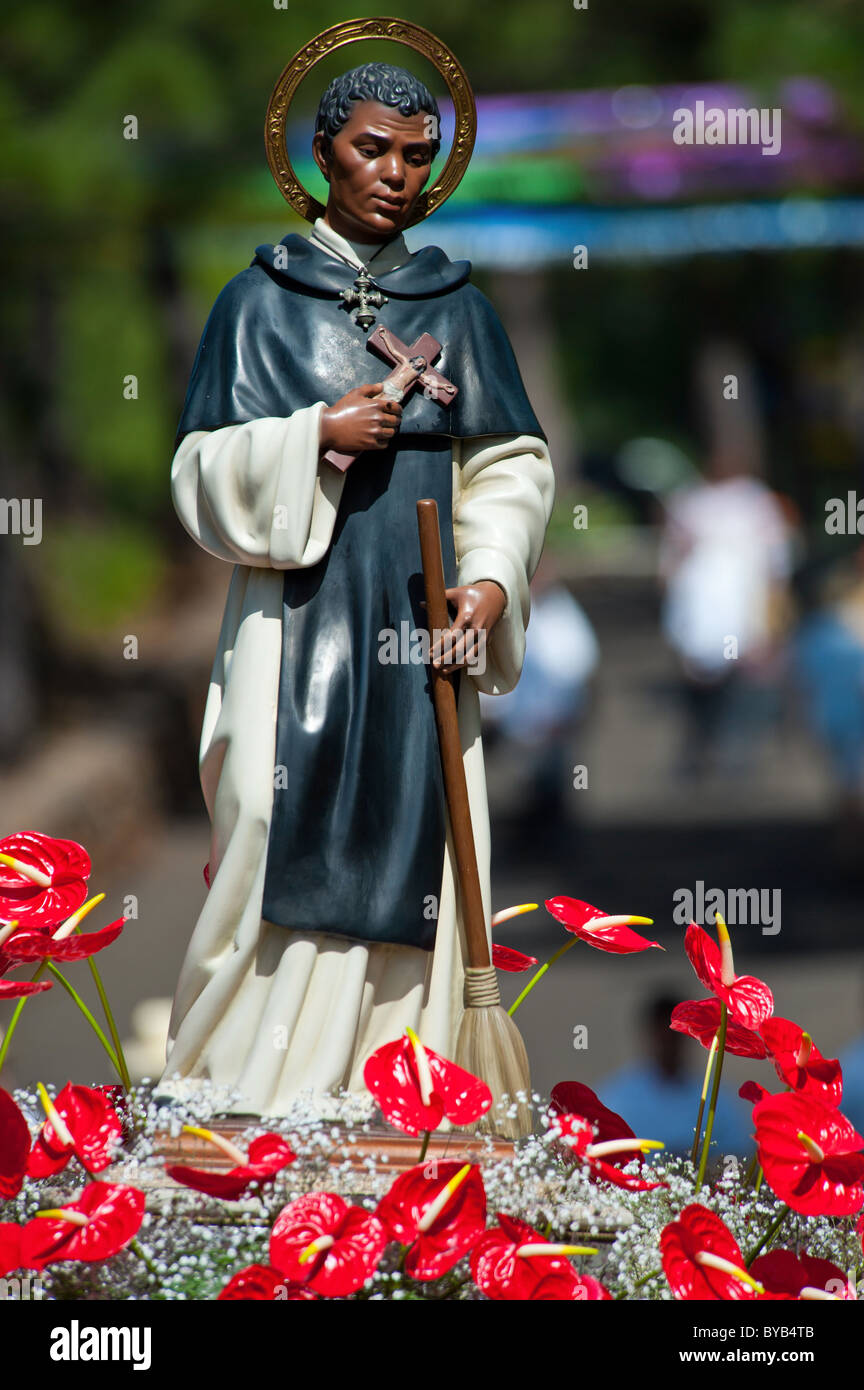 Festival de San Martin de Porres à El Barrial de Abajo, El Paso, La Palma, Canary Islands, Spain Banque D'Images