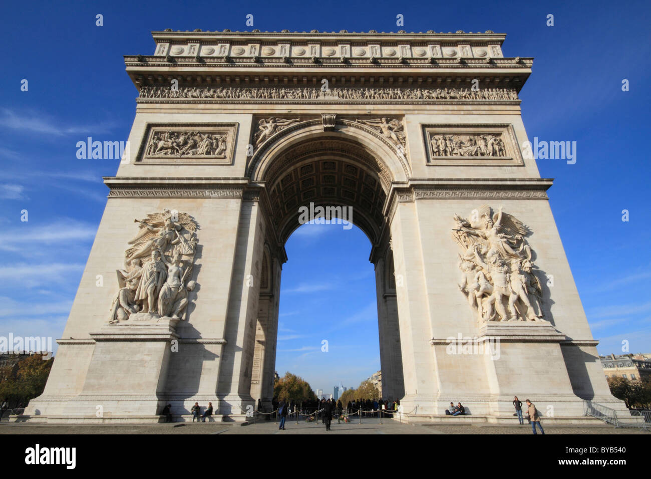 Arc De Triomphe Place Charles De Gaulle Parijs Frankrijk Arc de Triomphe, Arc de Triomphe, Place Charles de Gaulle Etoile, Paris
