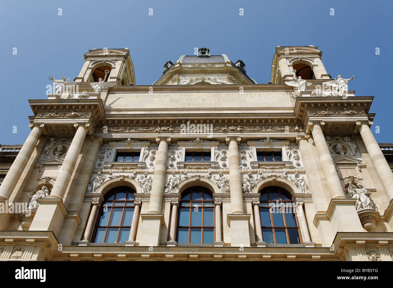 Musée d'Histoire Naturelle, Maria Theresienplatz square, 1er arrondissement, Vienne, Autriche, Europe Banque D'Images