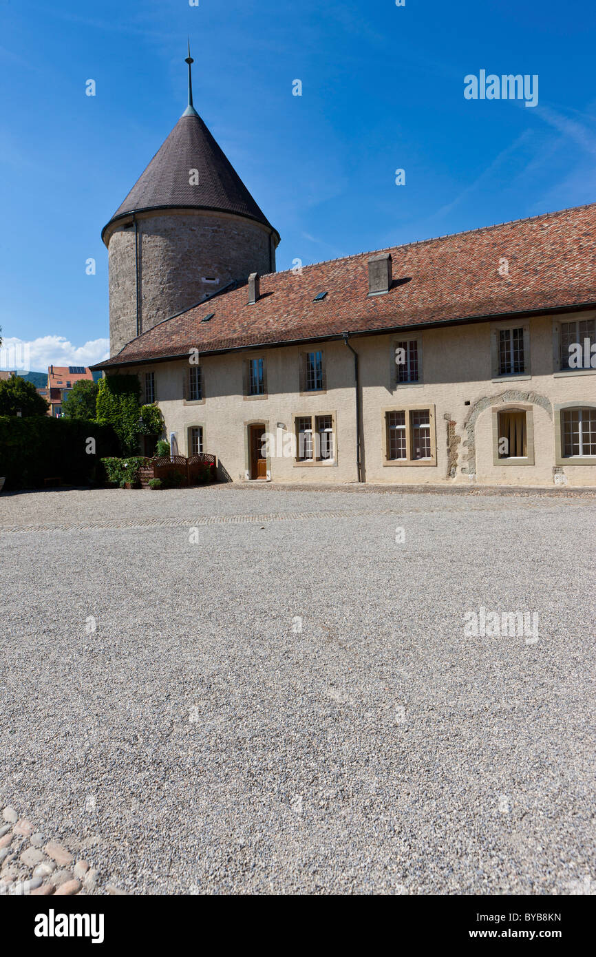 Château de Rolle château, Rolle, Canton de Vaud, le lac de Genève ...
