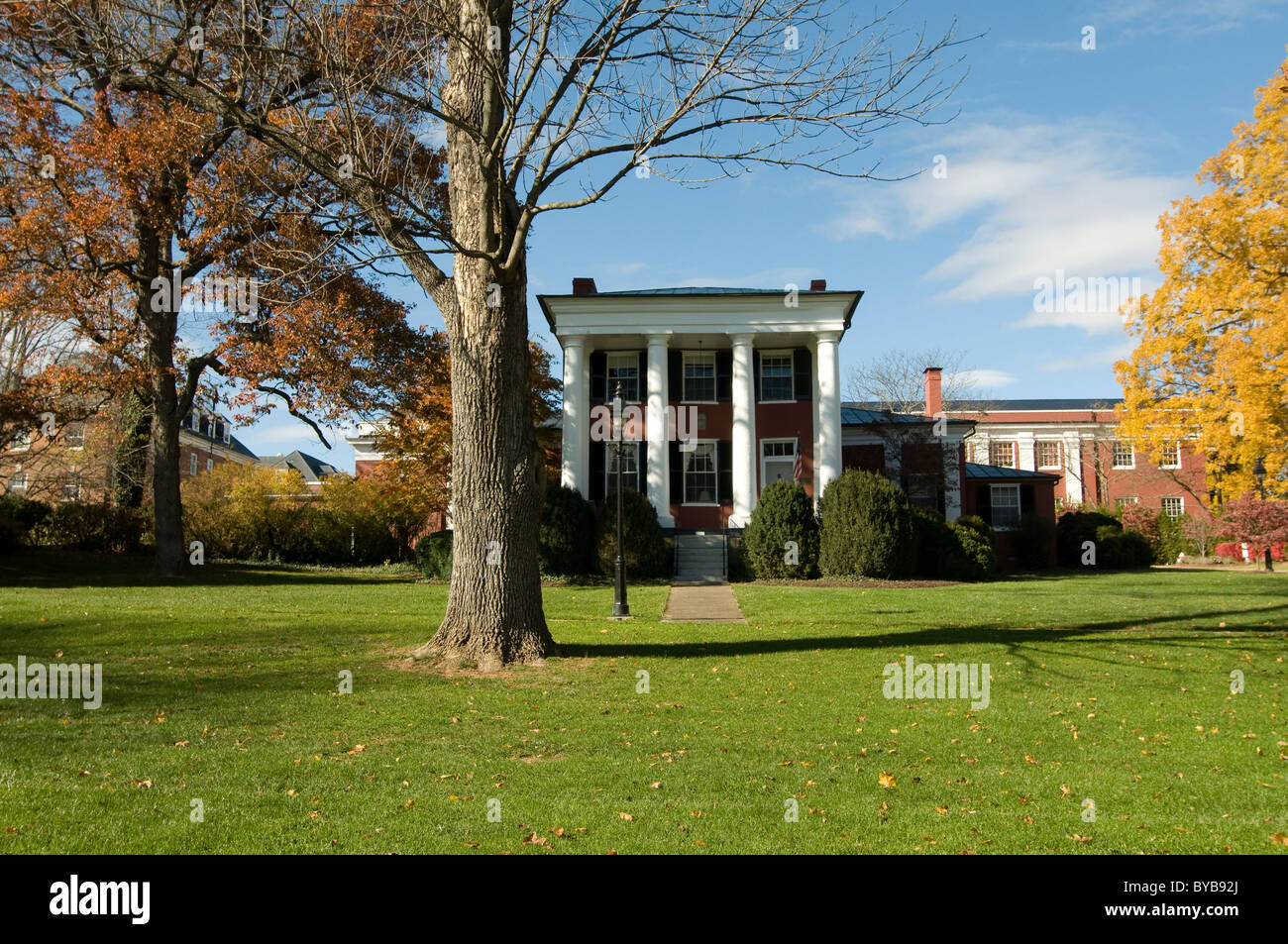 Campus de l'Université de Washington and Lee, Lexington, Caroline du Nord, États-Unis d'Amérique, Amerika Banque D'Images
