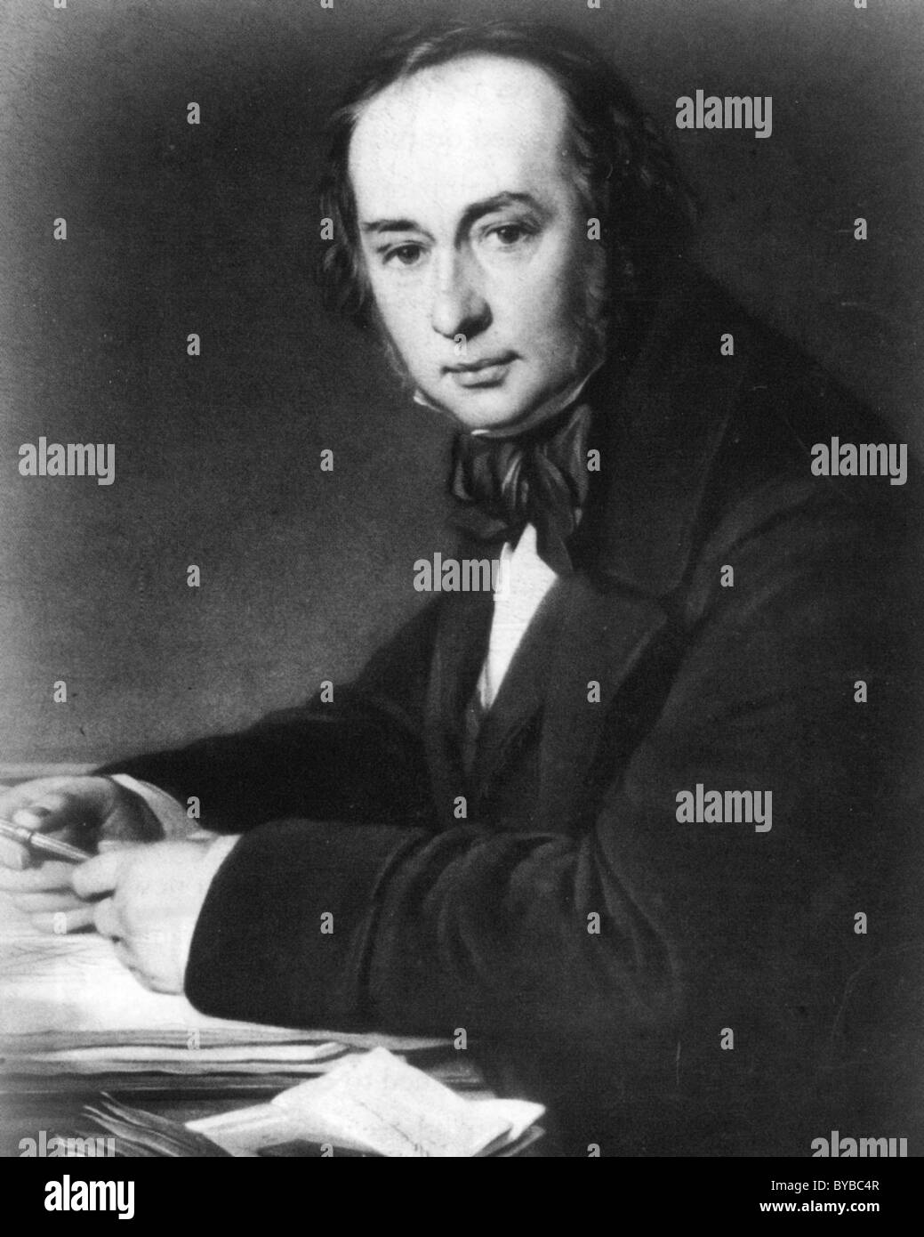 ISAMBARD KINGDOM BRUNEL (1806-1859) ingénieur civil anglais qui a conçu les chemins de fer, les navires et les chantiers navals Banque D'Images