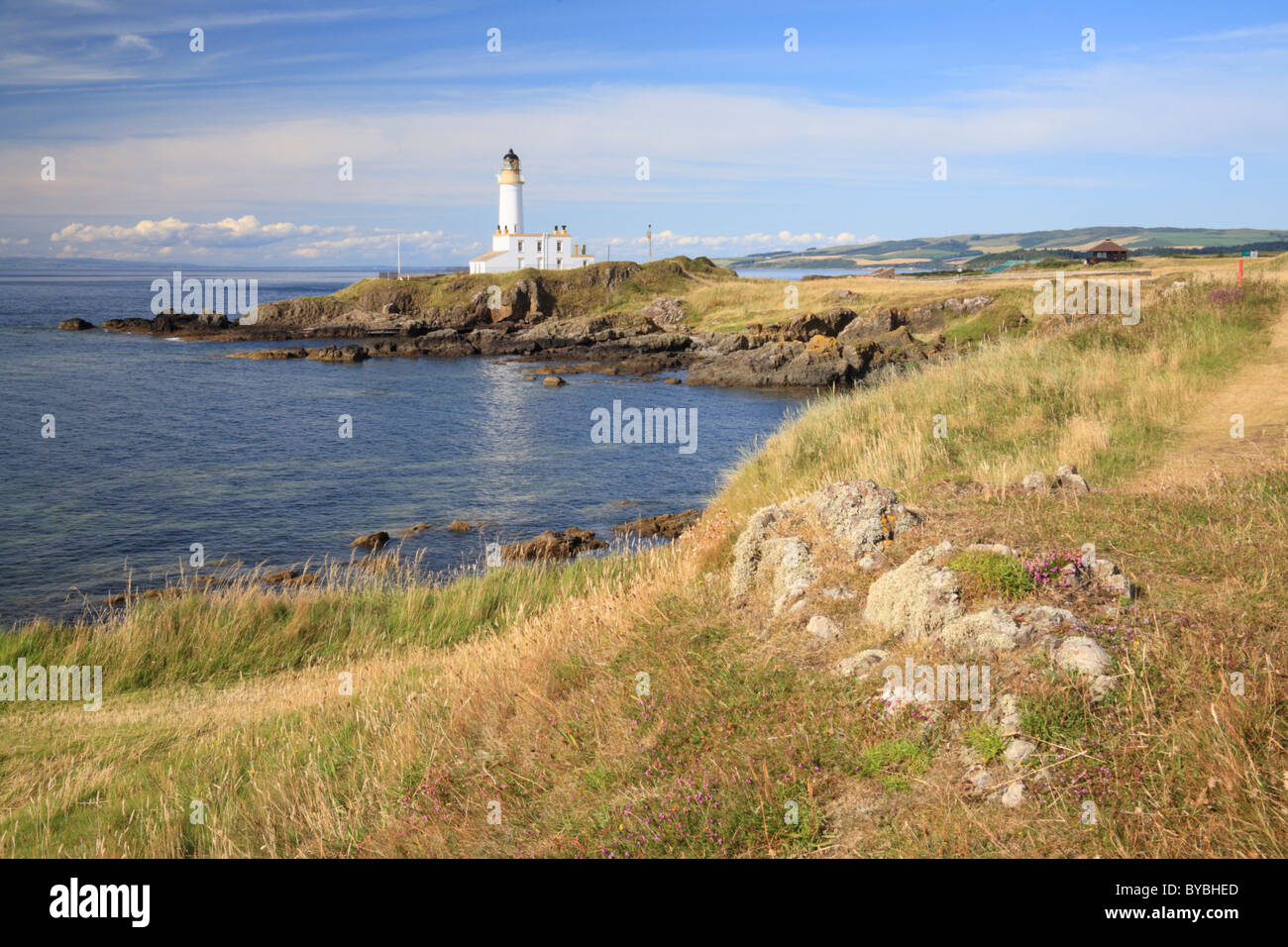 Turnberry Phare sur la Côte d'Ayrshire Scotlands Banque D'Images