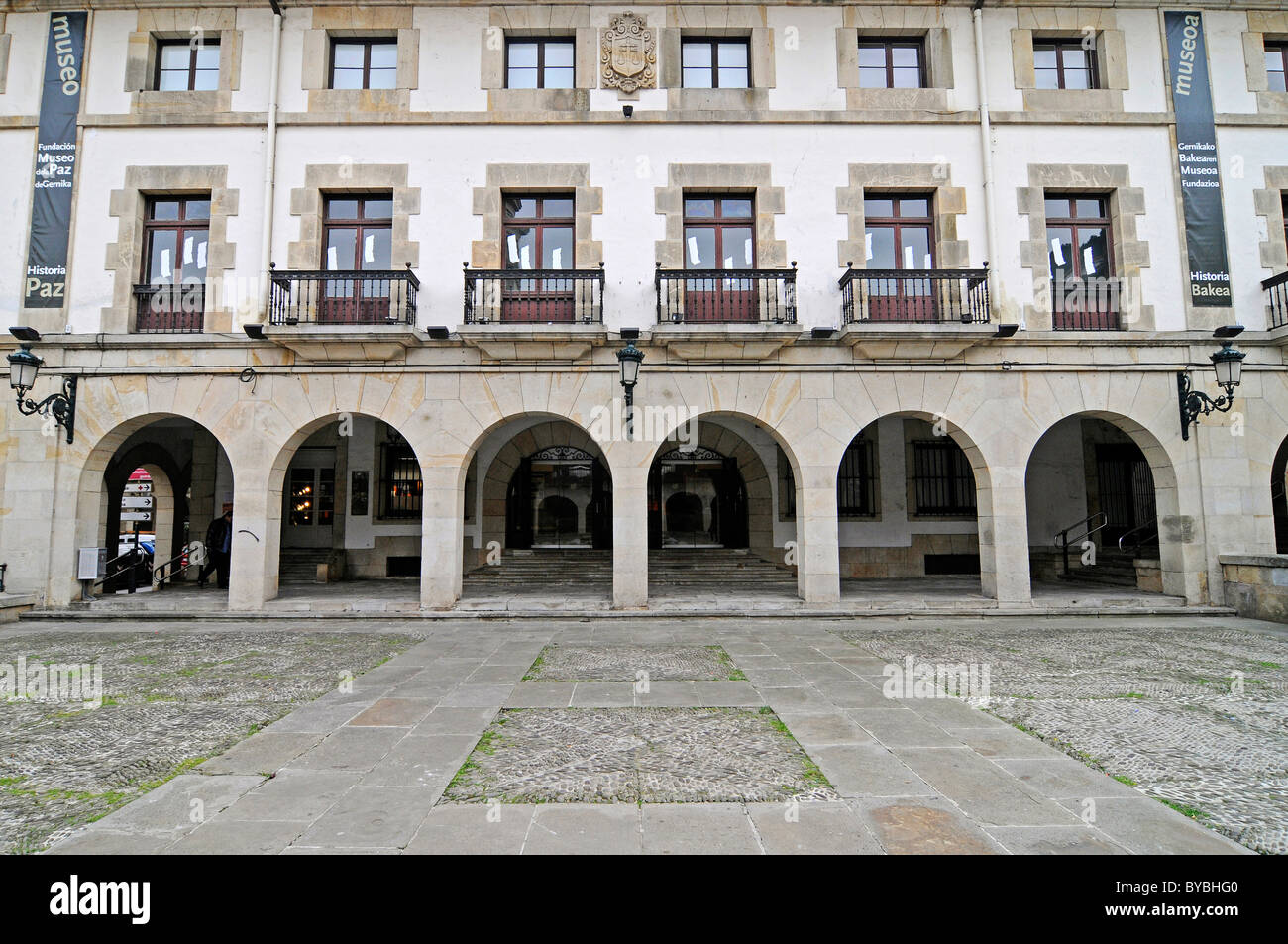 Musée historique, Gernika Lumo, Guernica, province de Biscaye, Pays Basque, Pays Basque, Espagne, Europe Banque D'Images