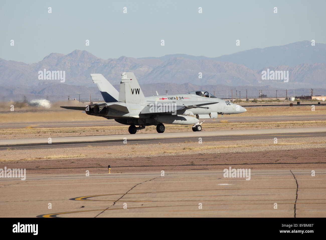 F-18 Hornet Banque D'Images