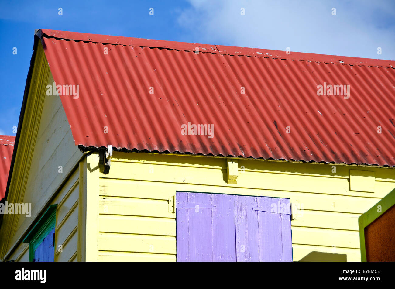 Redcliffe Quay shopping duty free area près de cruise ship dock, St Johns Antigua Banque D'Images