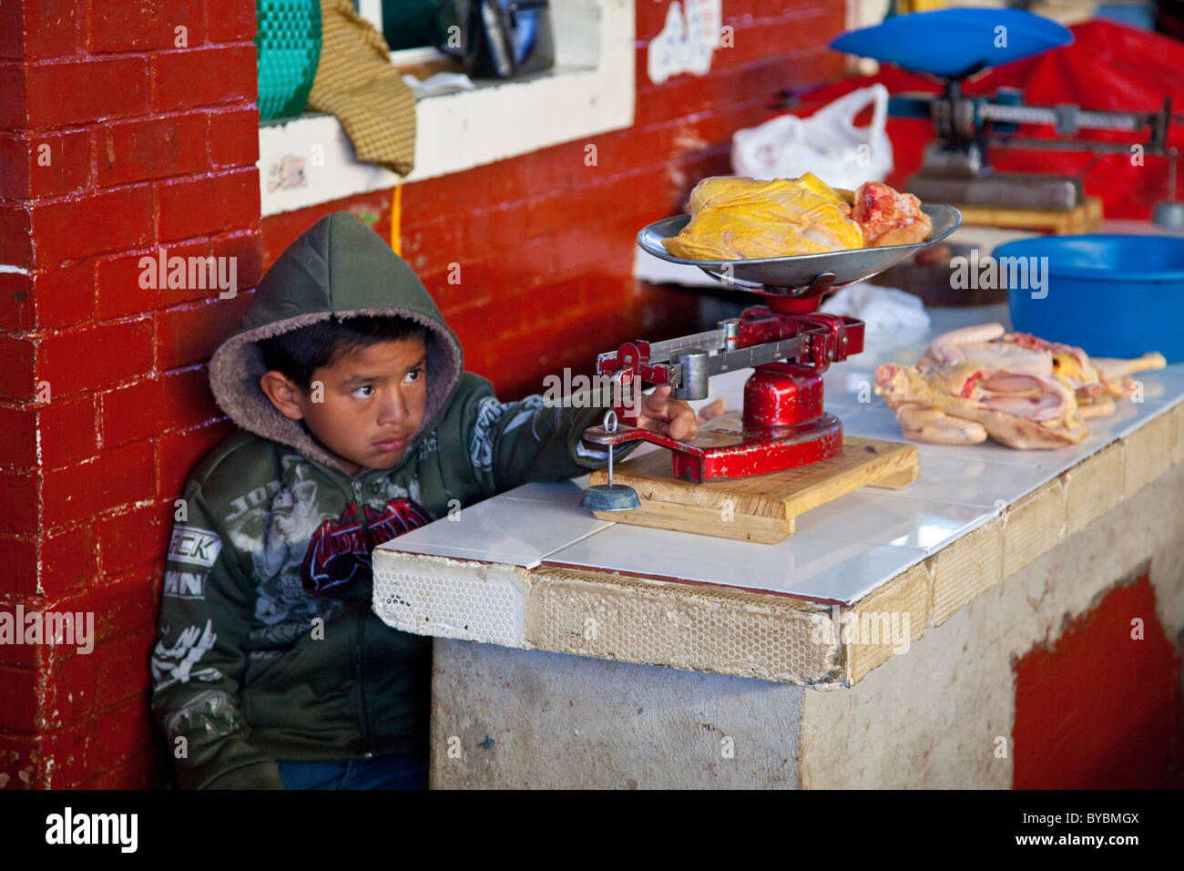 Marché Municipal, San Cristobal de las Casas, Chiapas, Mexique Banque D'Images