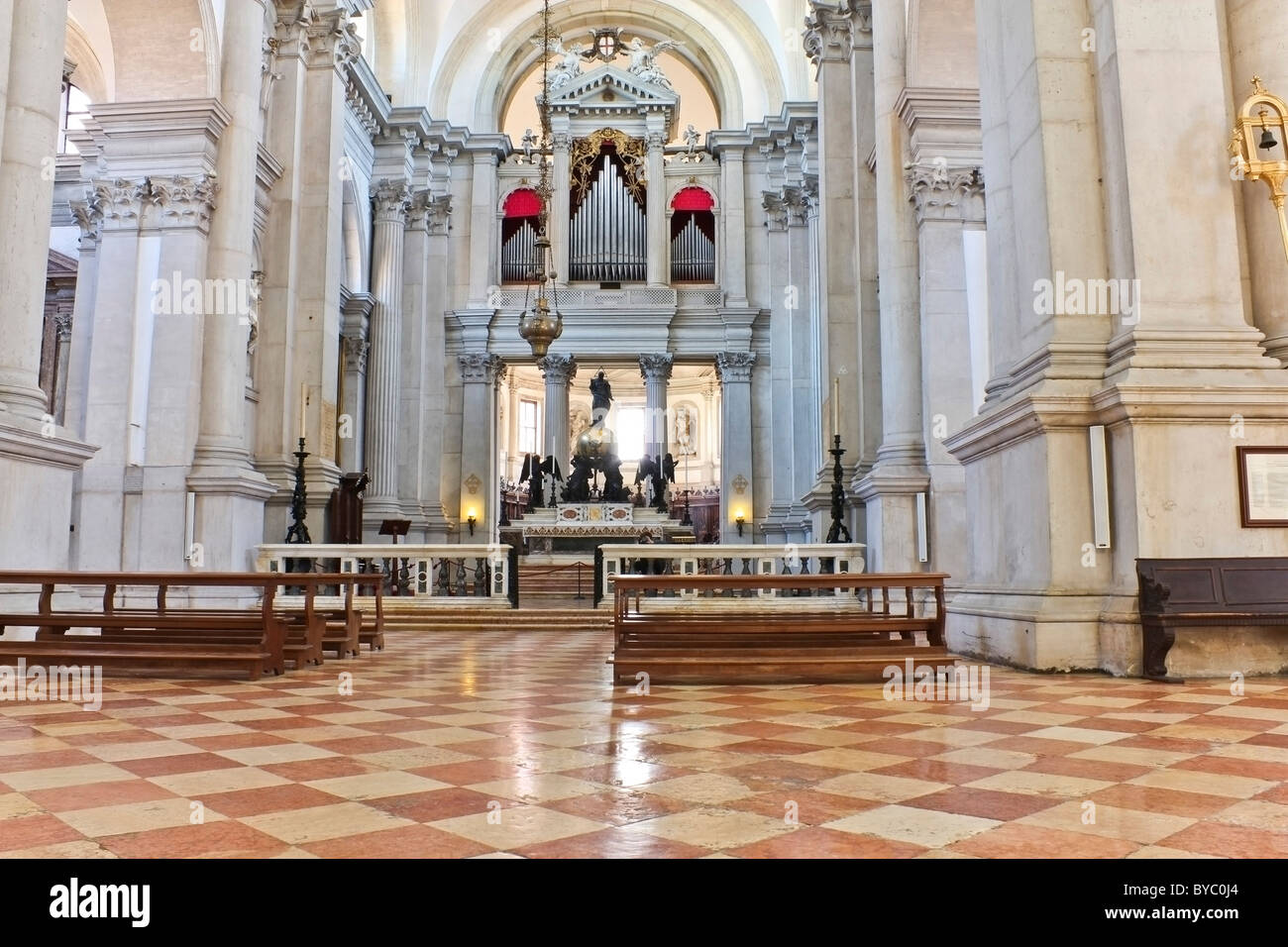 Autel de la Basilique di San Giorgio Maggiore, à Venise Banque D'Images