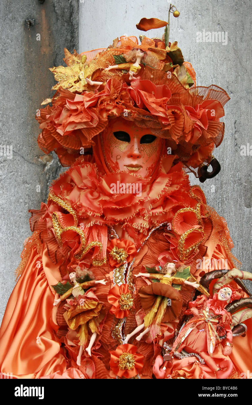- Masque de Carnaval de Venise - quelques photos du Mardi Gras à Venise Banque D'Images