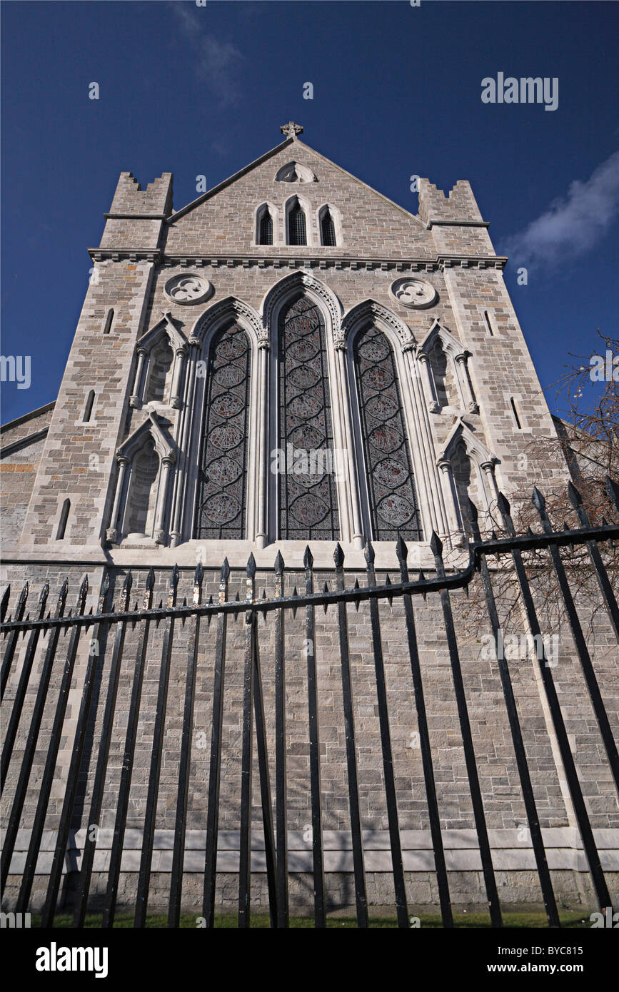 La Cathédrale Saint Patrick Dublin Ireland Banque D'Images
