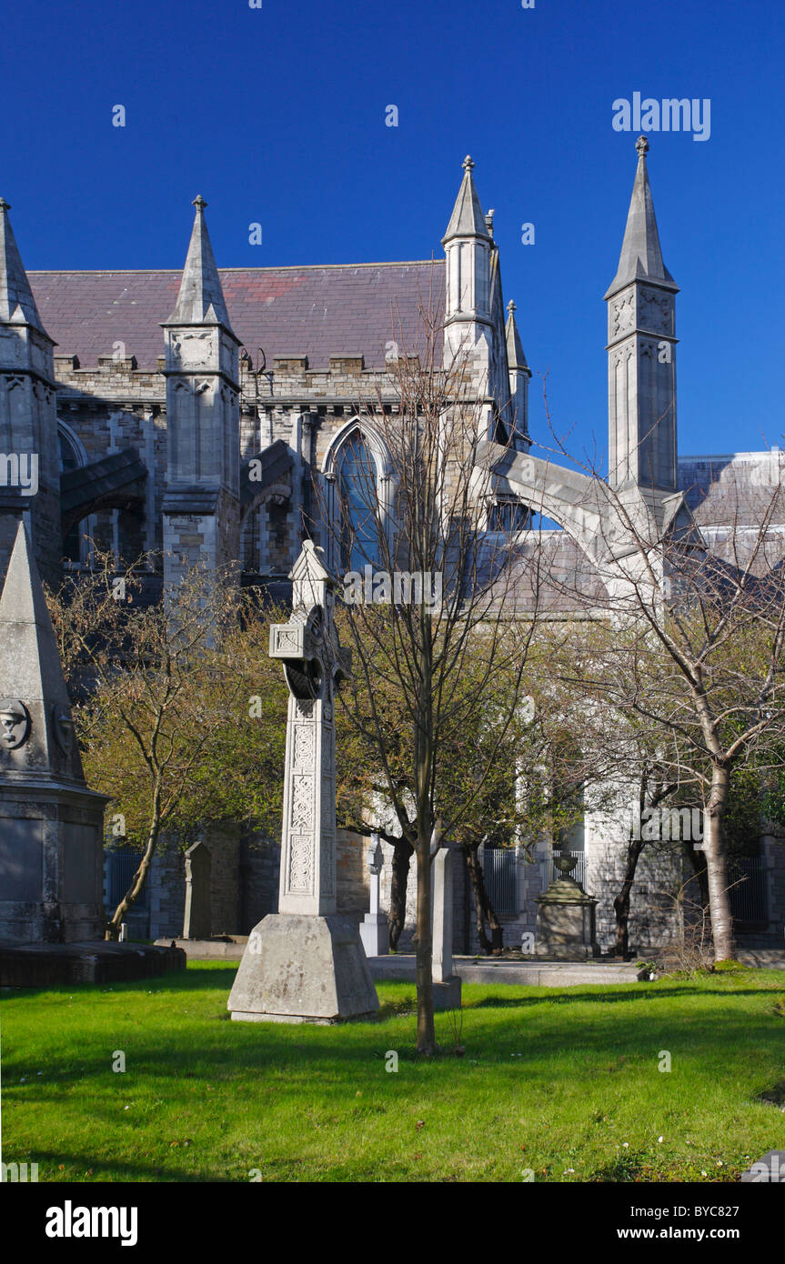 La Cathédrale Saint Patrick Dublin Ireland Banque D'Images