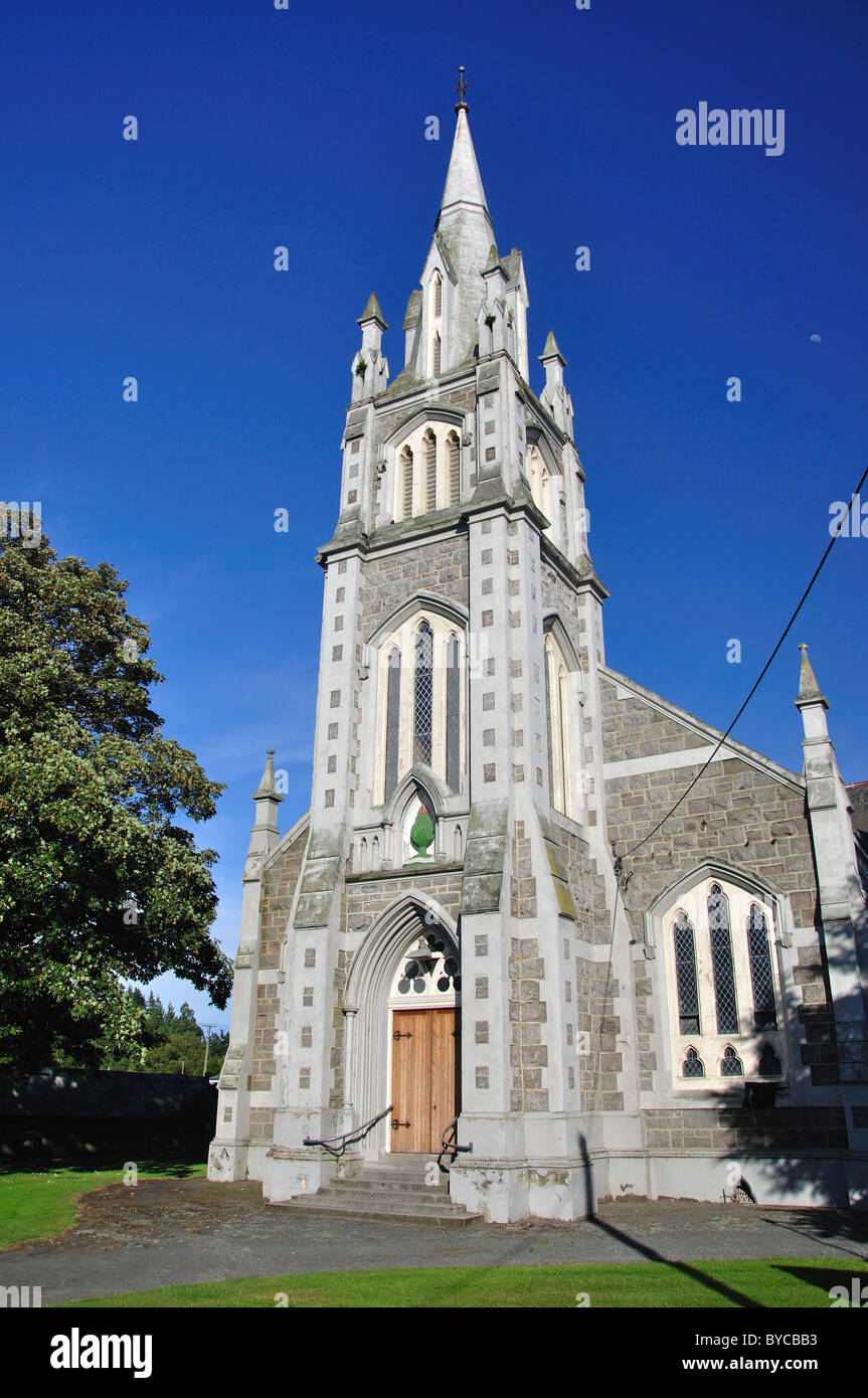 Église presbytérienne Tokomairiro, Milton, région de l'Otago, île du Sud, Nouvelle-Zélande Banque D'Images