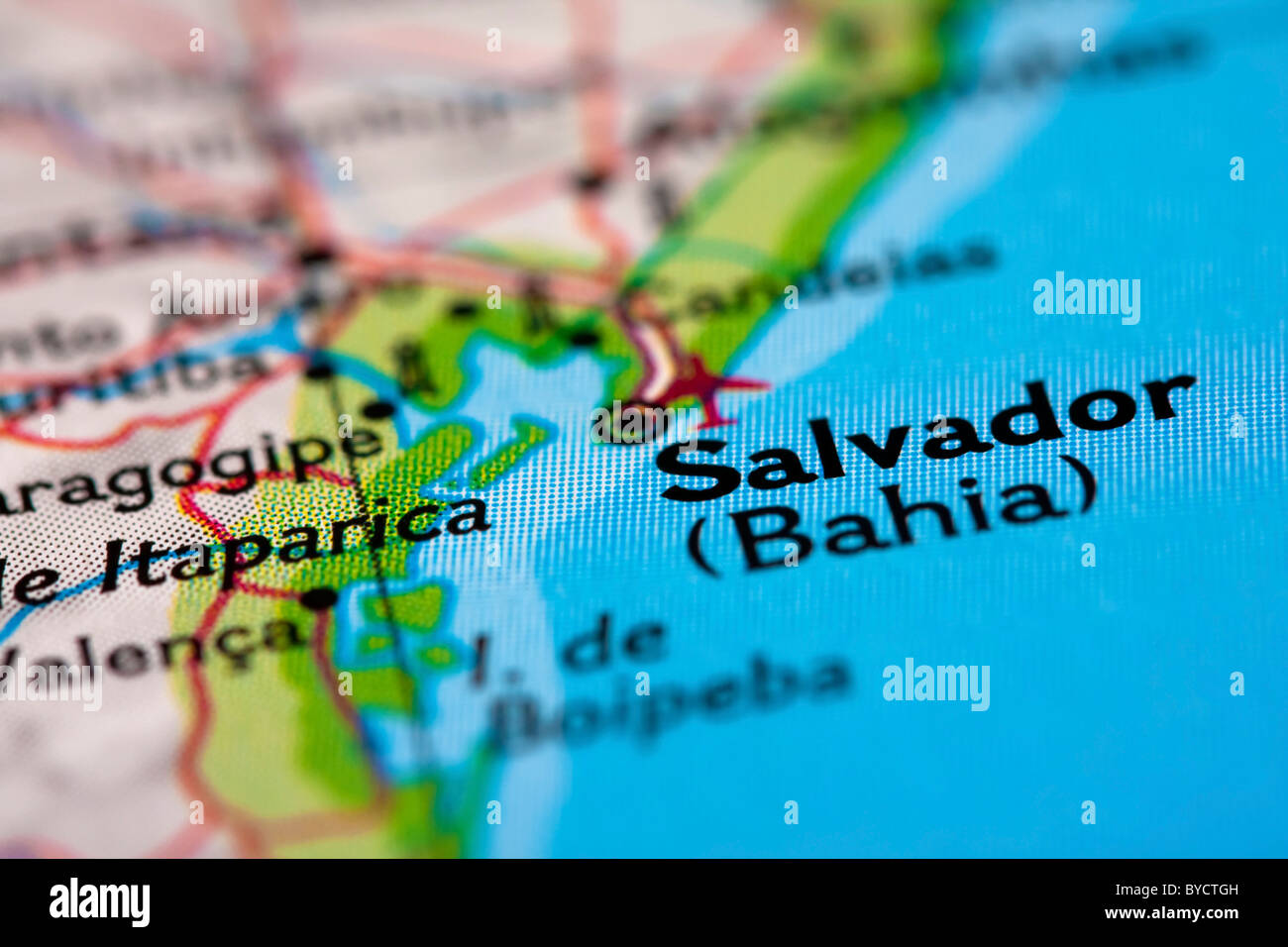 Salvador de Bahia, Brésil Banque D'Images