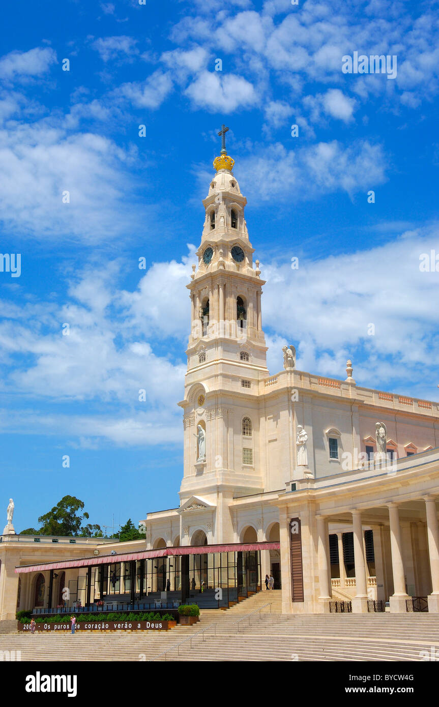 Sanctuaire de Notre Dame de Fatima, Fatima, Portugal, Estremadura Banque D'Images