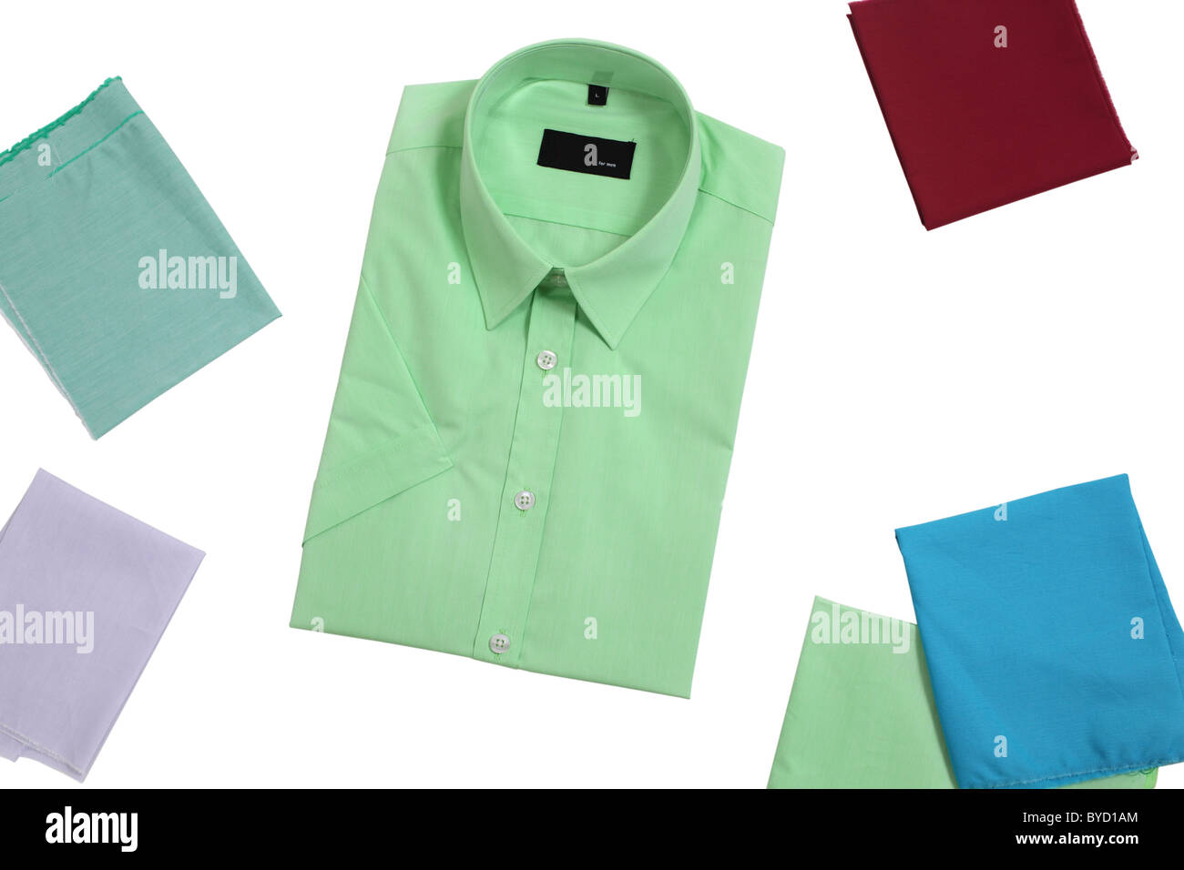 chemise en coton Banque D'Images