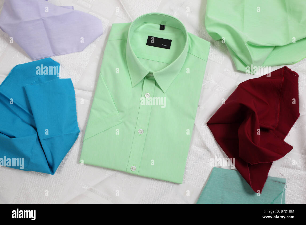 chemise en coton Banque D'Images