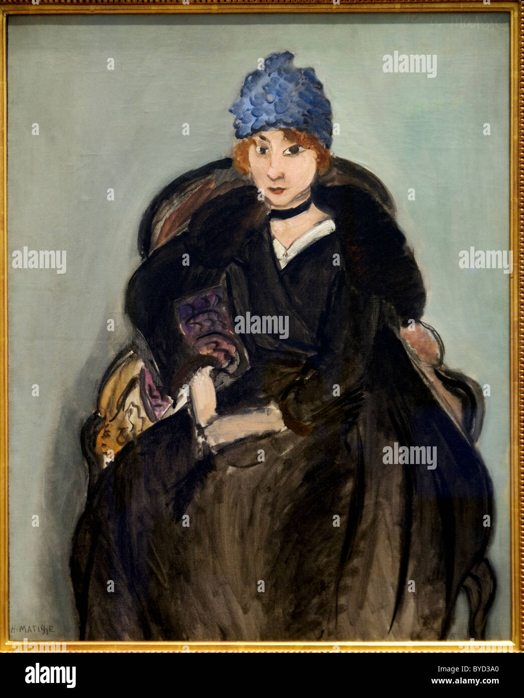 Marguerite portant un chapeau, 1918, par Henri Matisse, Banque D'Images