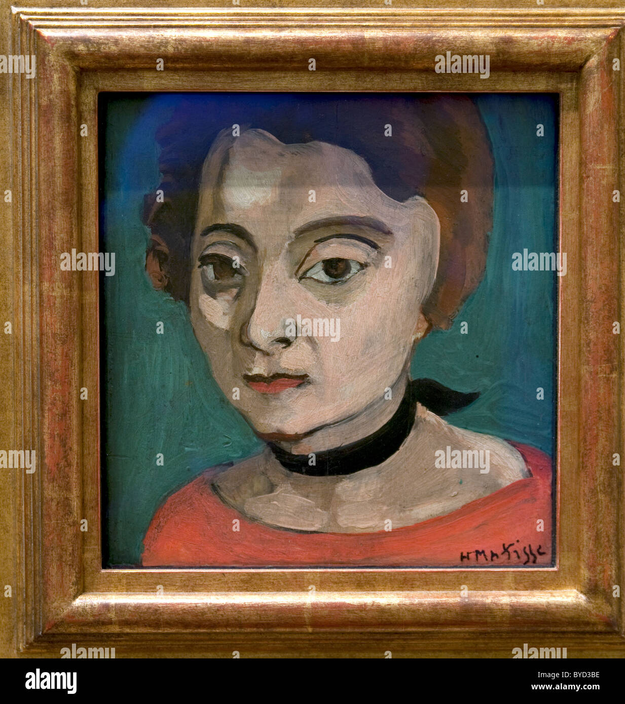 Détail : Marguerite, 1916, par Henri Matisse Banque D'Images