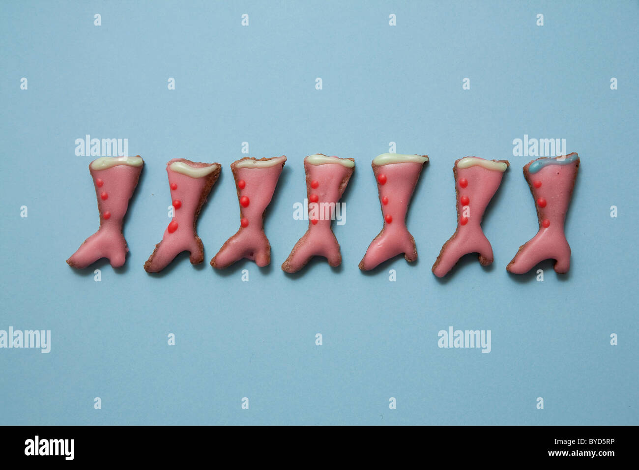 Bottes, cookies, cancan Banque D'Images