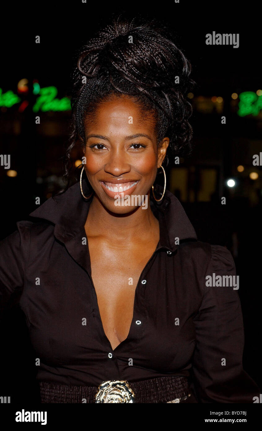 Shondrella Avery Los Angeles Premiere de 'Smokin' Aces tenue à l'Grauman's Chinese Theatre - Arrivées Hollywood, USA - Banque D'Images