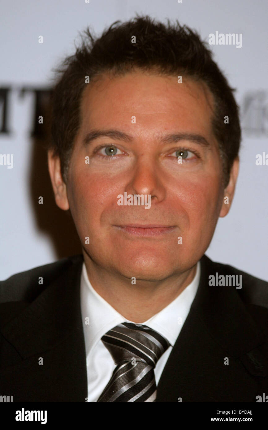 Michael Feinstein Miss America 2007 Conférence de presse avec les juges ont tenu à l'Aladdin Hotel and Casino Las Vegas, Nevada - Banque D'Images