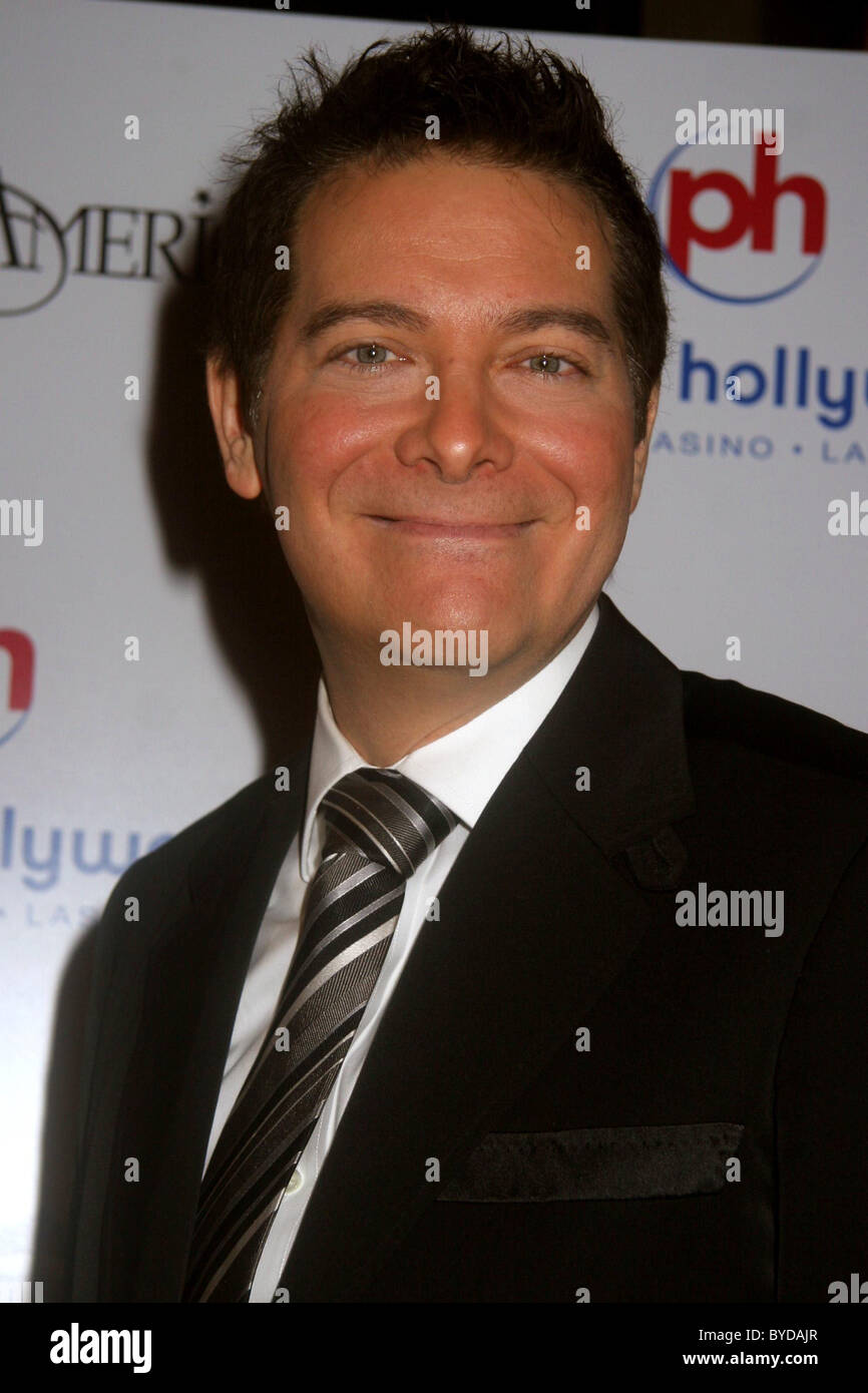 Michael Feinstein Miss America 2007 Conférence de presse avec les juges ont tenu à l'Aladdin Hotel and Casino Las Vegas, Nevada - Banque D'Images