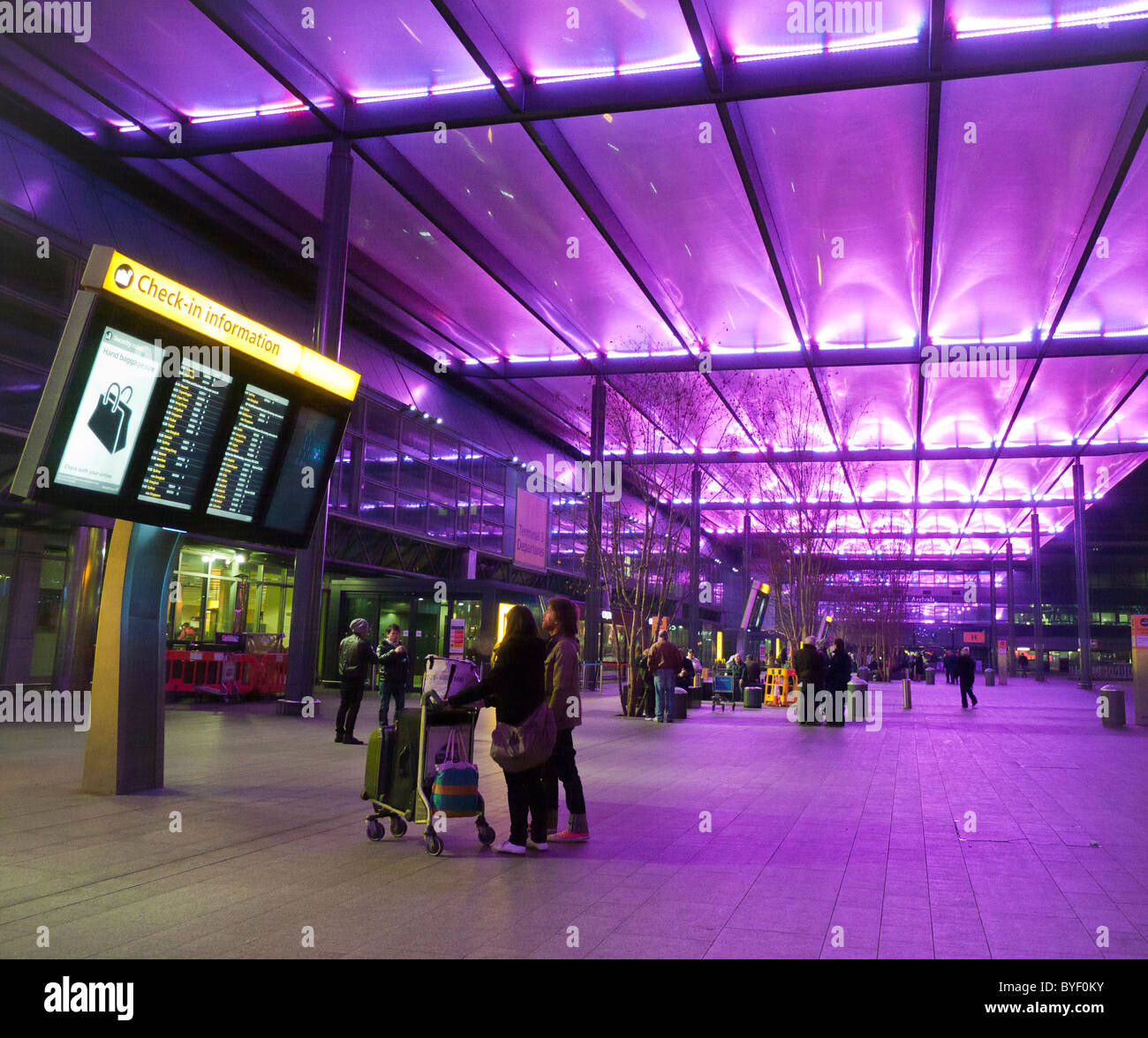 Le Terminal 3 de l'aéroport d'Heathrow en Grande-Bretagne Banque D'Images