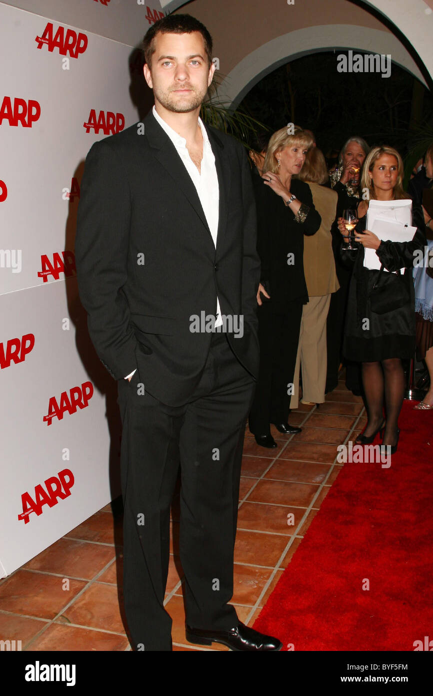 Joshua Jackson Toasts 2007 Magazine de l'AARP 'films pour adultes gagnants des prix tenue à l'hôtel Bel-Air à Los Angeles, Californie Banque D'Images