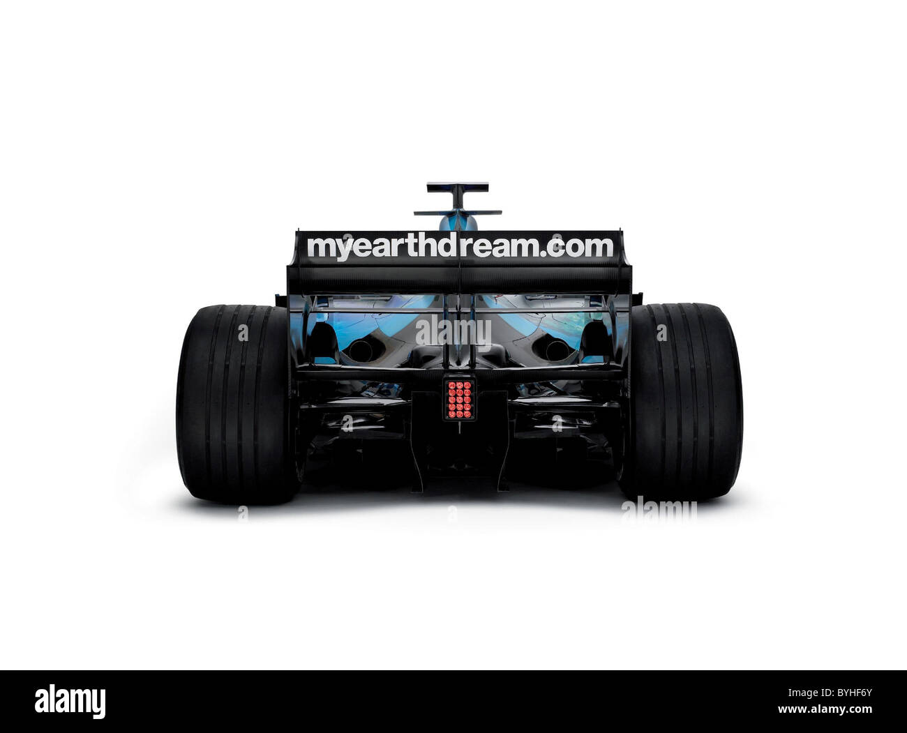 HONDAO PASSEZ AU VERT L'écurie Honda Racing F1 Team a lancé une nouvelle initiative pour aider à la prise de conscience des questions environnementales. Dans Banque D'Images