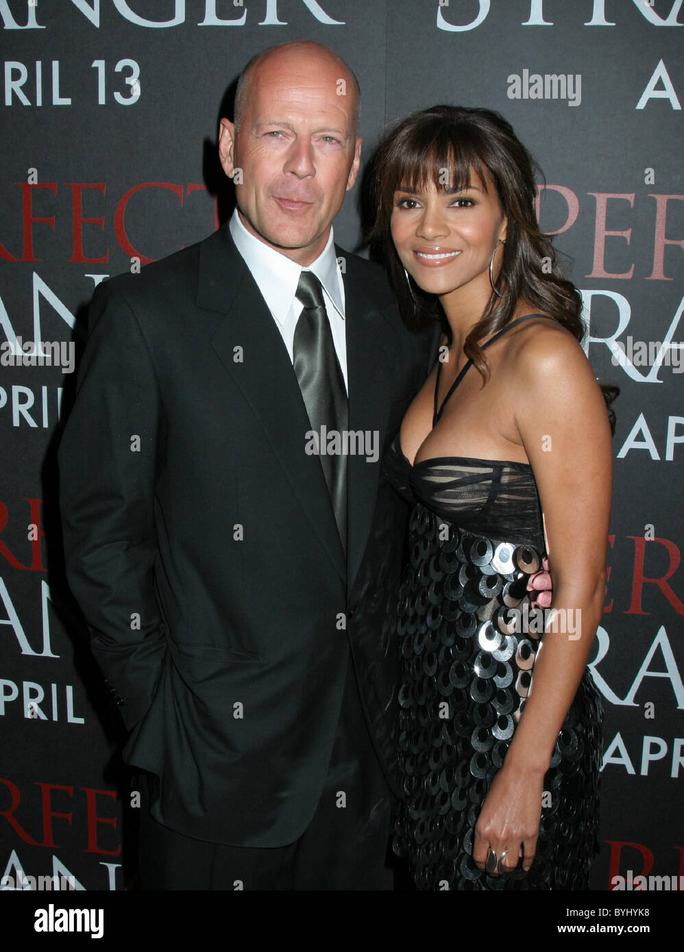 Movie With Bruce Willis And Halle Berry Bruce Willis, Halle Berry New York film premiere de "Perfect Stranger