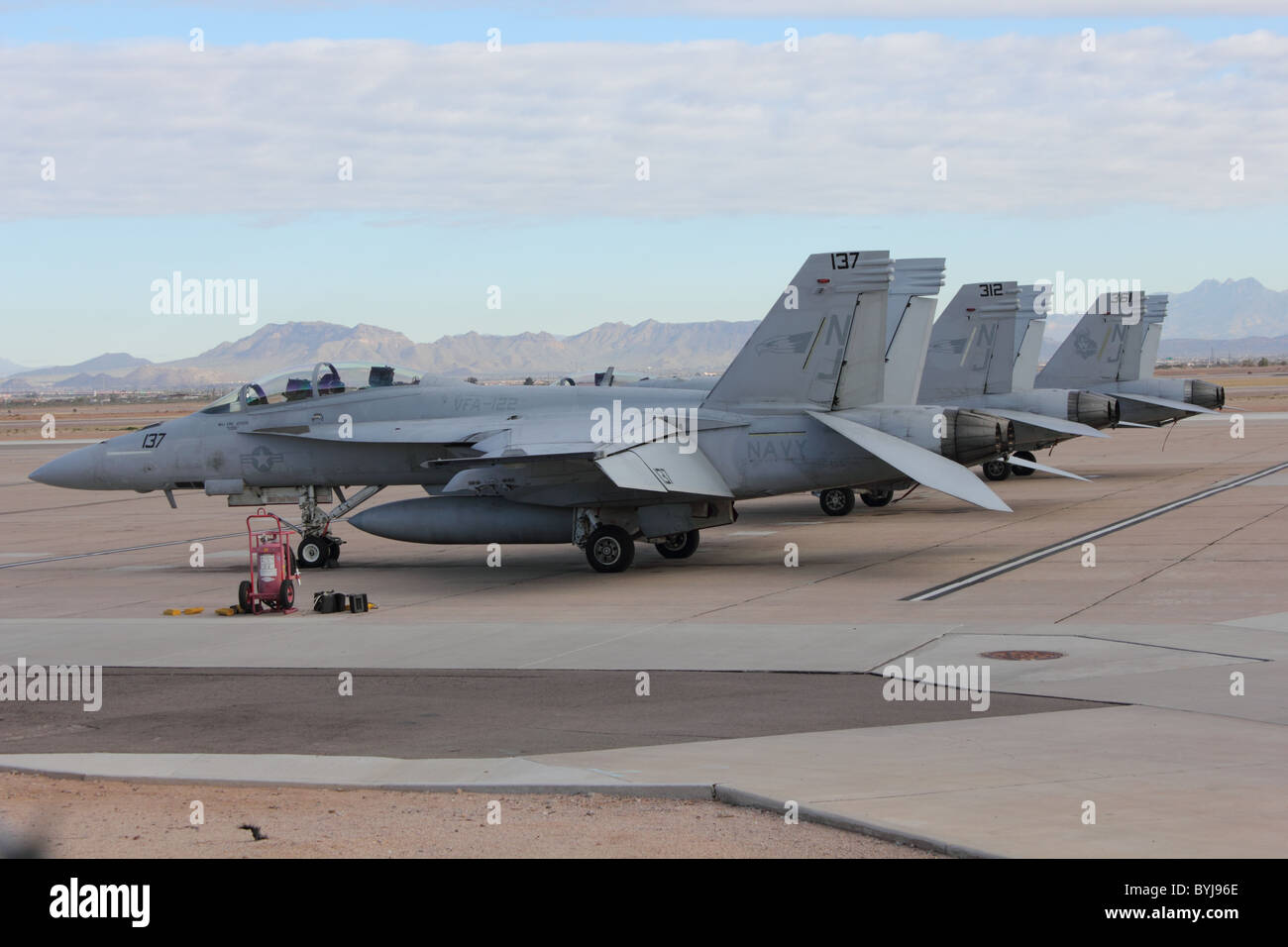 F-18 Hornet Banque D'Images