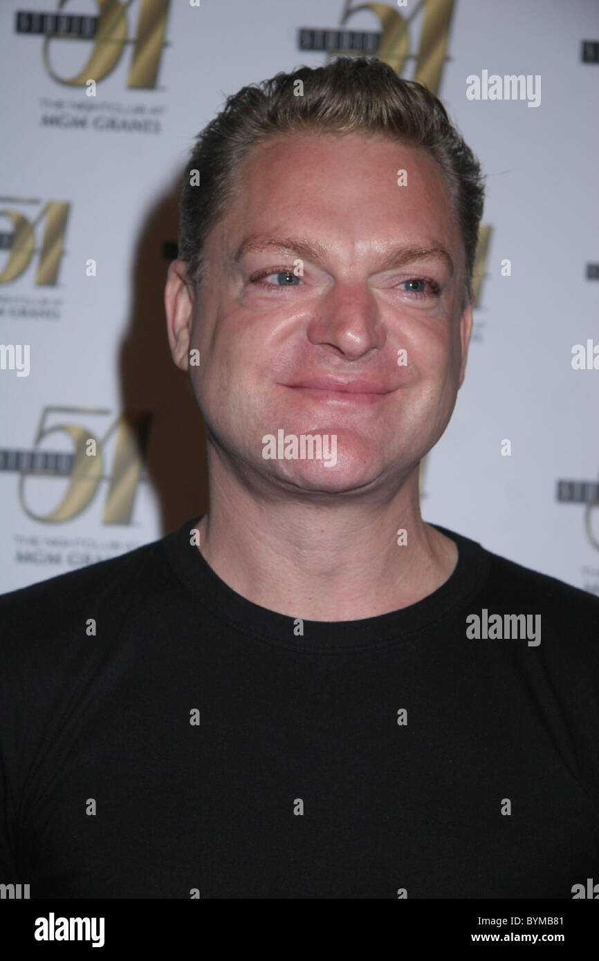 Andy Bell (Effacement) 'True Colors' after-party au Studio 54, MGM Grand Hotel Casino Las Vegas, Nevada - 08.06.07 Banque D'Images