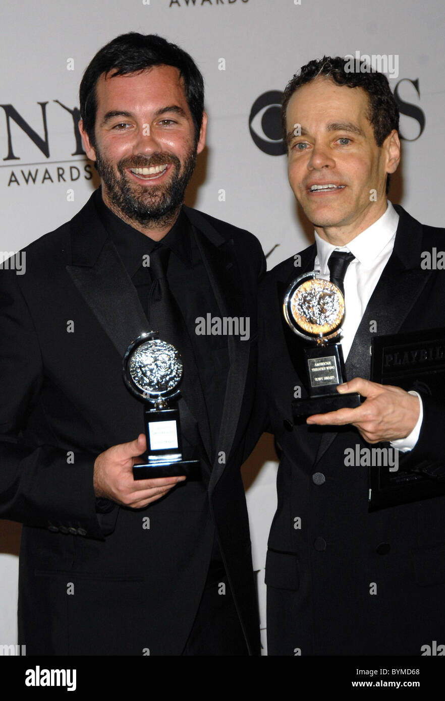 Duncan Sheik et Steven frison saterois Tony Awards 2007 qui a eu lieu au Radio City Music Hall - Salle de New York City, USA - 10.06.07 Banque D'Images