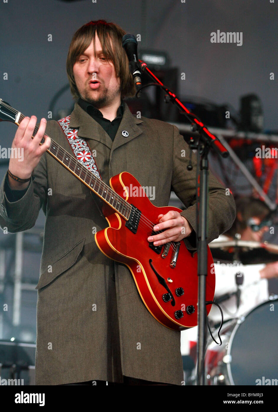 Kaiser Chiefs O2 Wireless Festival 2007 - Jour 4 Leeds, Angleterre - 17.06.07 ( ) R Lawrence/ Banque D'Images