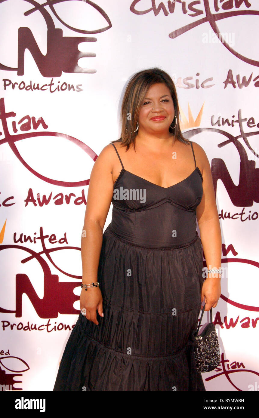 La Direction de Zomba Jackie Portillo à la Christian Music Awards tenue à l'Save Mart Center Fresno, Californie - Banque D'Images