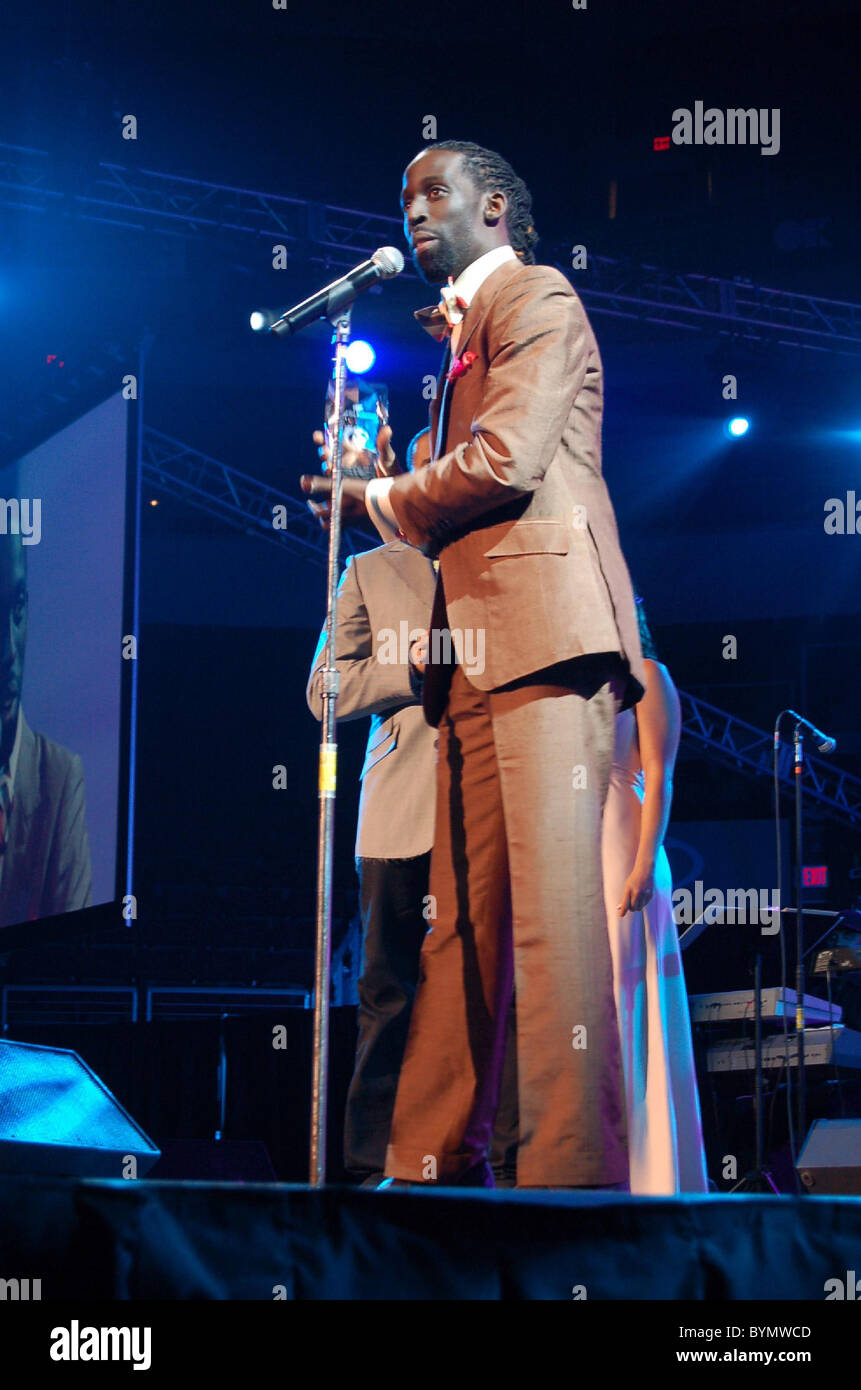 Tribbette Tye à la Christian Music Awards tenue à l'Save Mart Center Fresno, Californie - 15.06.07 Banque D'Images