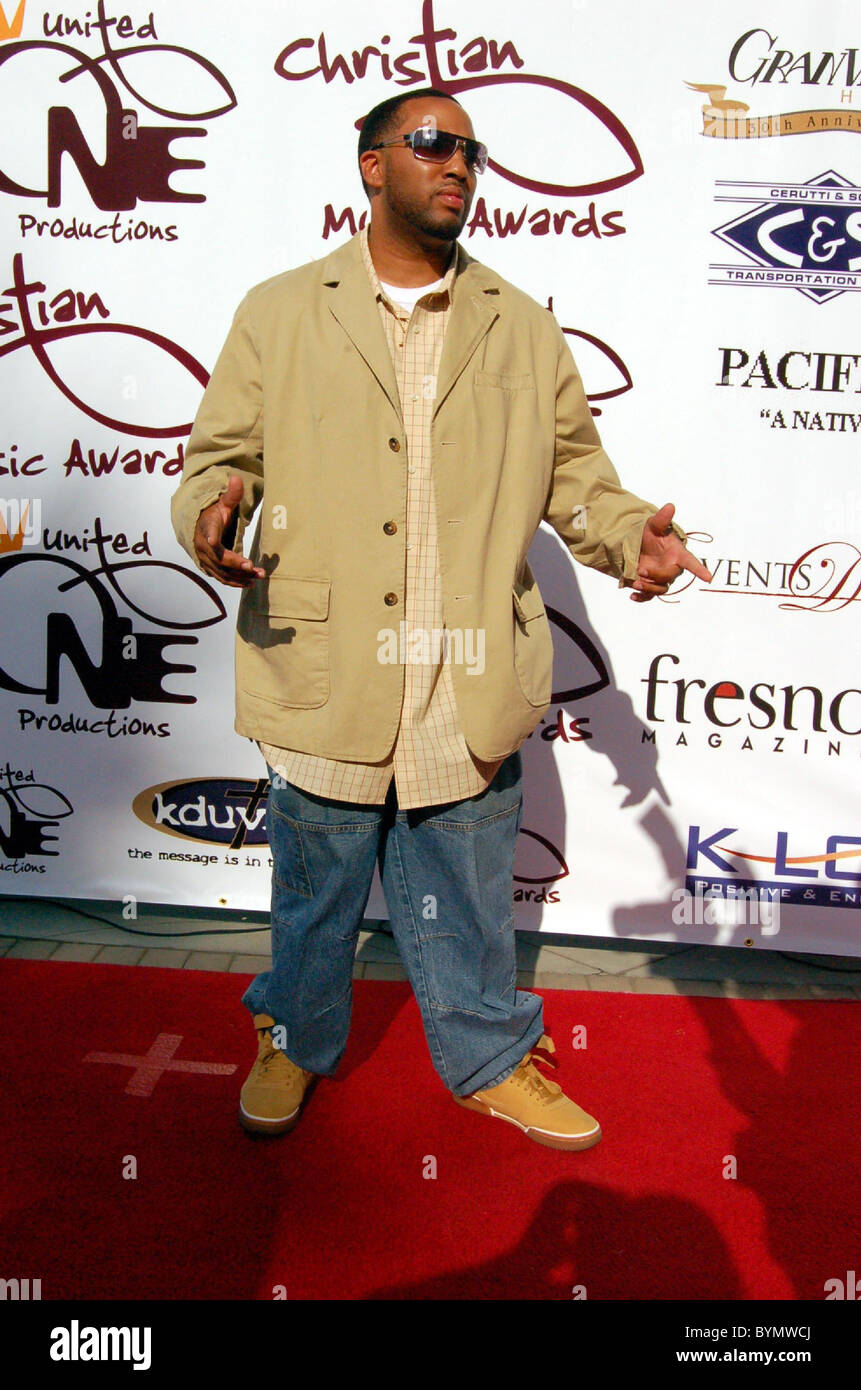 THA hip hop GIM évangile artiste. à la Christian Music Awards tenue à l'Save Mart Center Fresno, Californie - 15.06.07 Banque D'Images