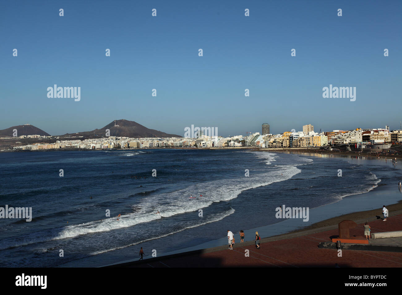 Plage de Las Palmas, Gran Canaria. Banque D'Images