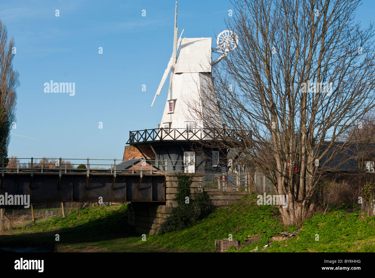 Le Seigle Le seigle Moulin East Sussex England Banque D'Images