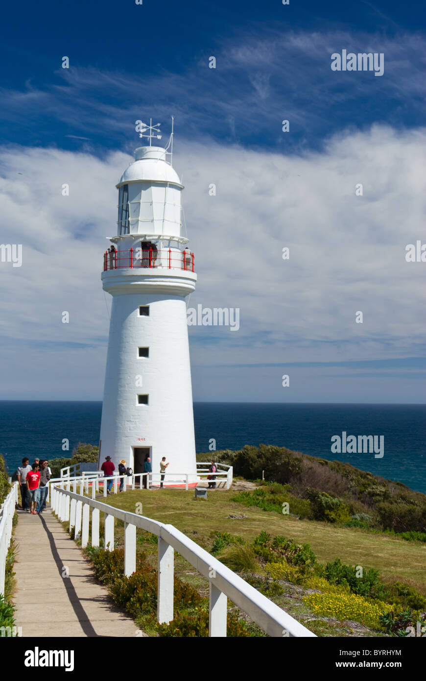 Le phare du cap Otway Banque D'Images