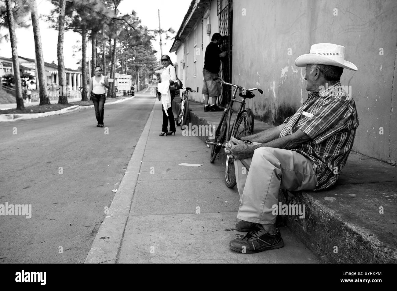 La photographie de rue de Cuba. Banque D'Images