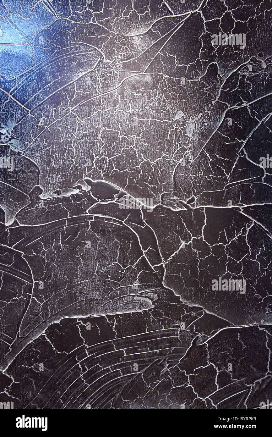 Abstraite noir décoratif mural d'intérieur comme arrière-plan ou en toile de fond. Banque D'Images