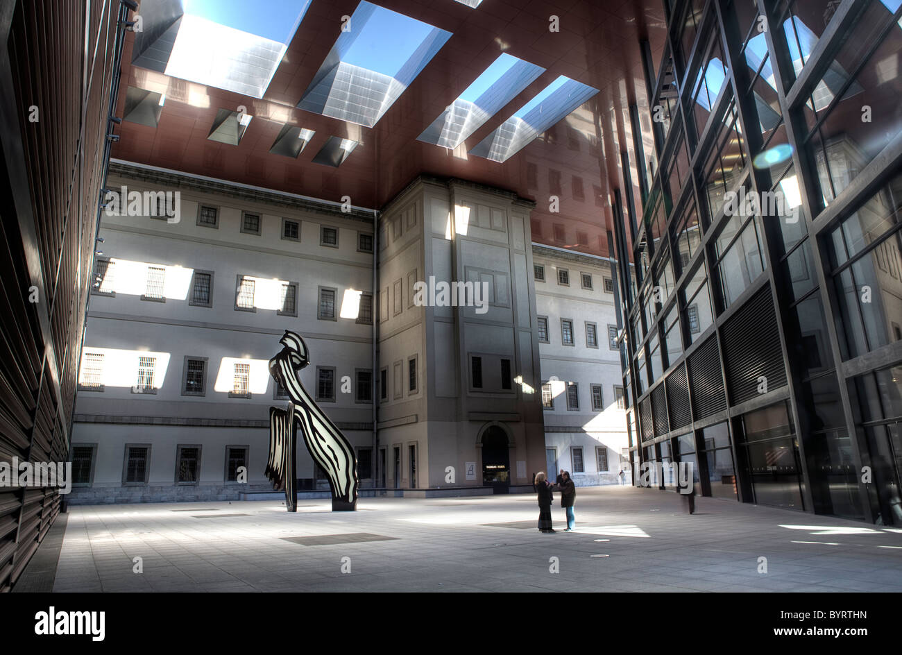 Musée Reina Sofia, Madrid, Espagne Banque D'Images