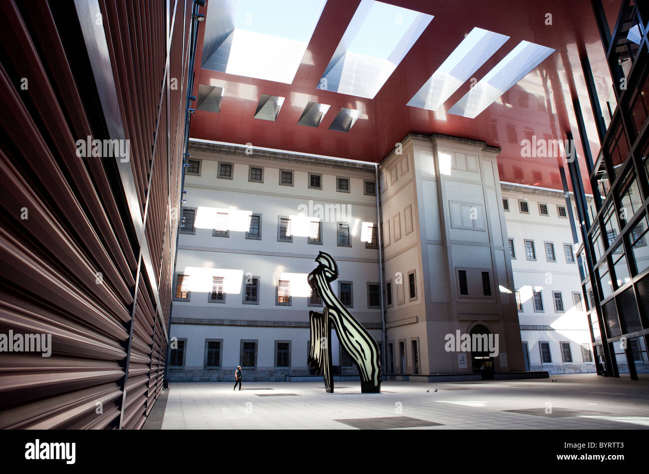 Musée d'Art Reina Sofia Madrid Espagne Banque D'Images