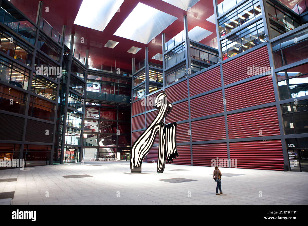 Musée d'Art Reina Sofia Madrid Espagne Banque D'Images