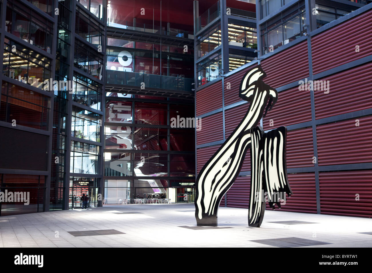 Musée d'Art Reina Sofia Madrid Espagne Banque D'Images