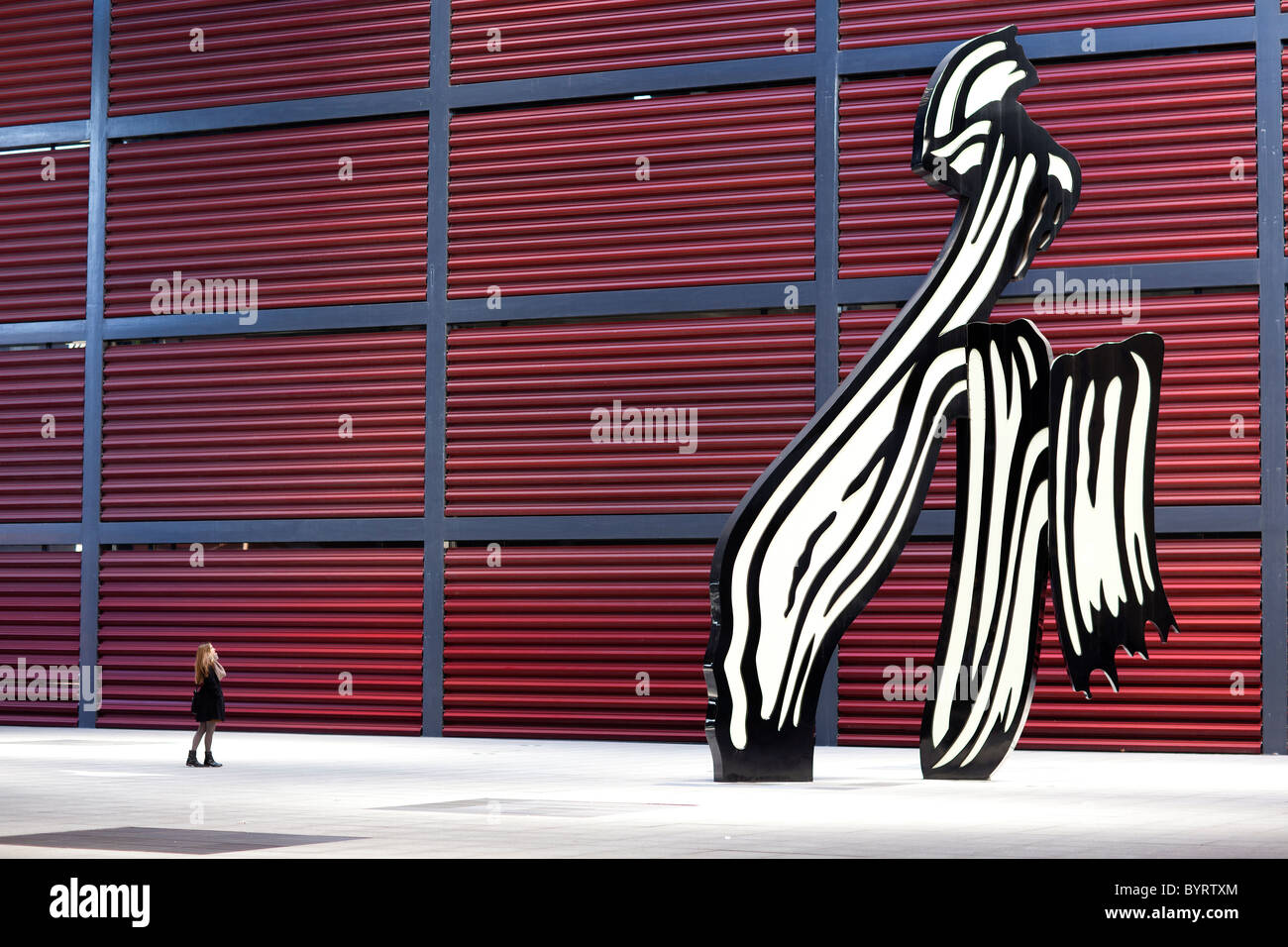 Musée d'Art Reina Sofia Madrid Espagne Banque D'Images