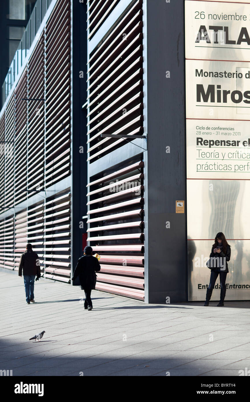 Musée d'Art Reina Sofia Madrid Espagne Banque D'Images