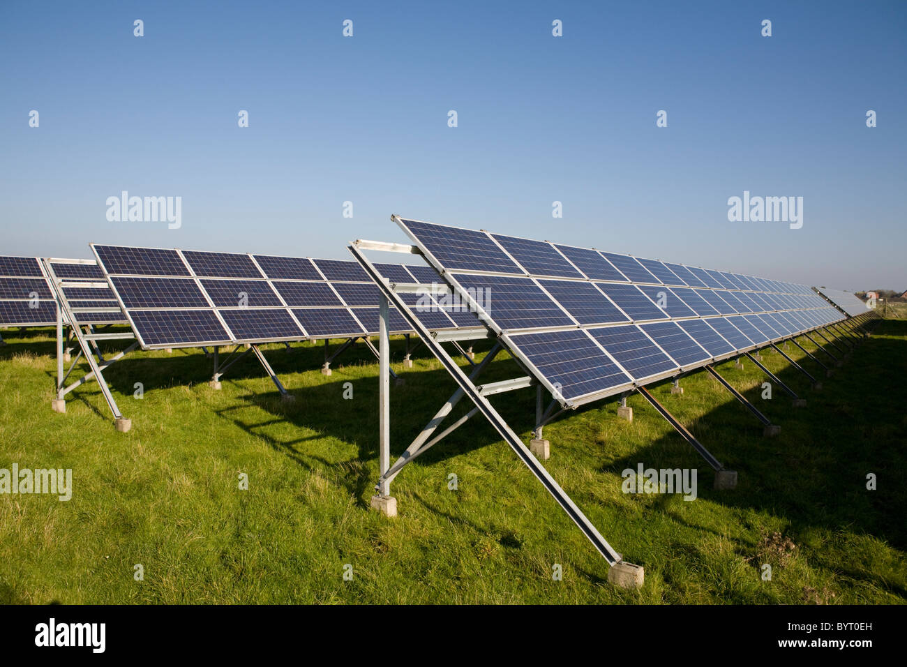 Solar power plant Banque D'Images